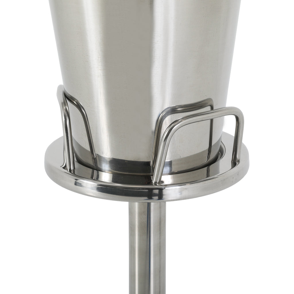 Stainless Ice Bucket w/ Stand