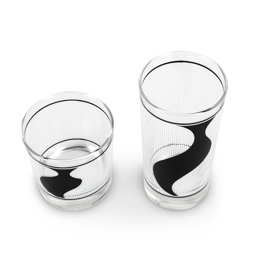 Black Wave Glassware