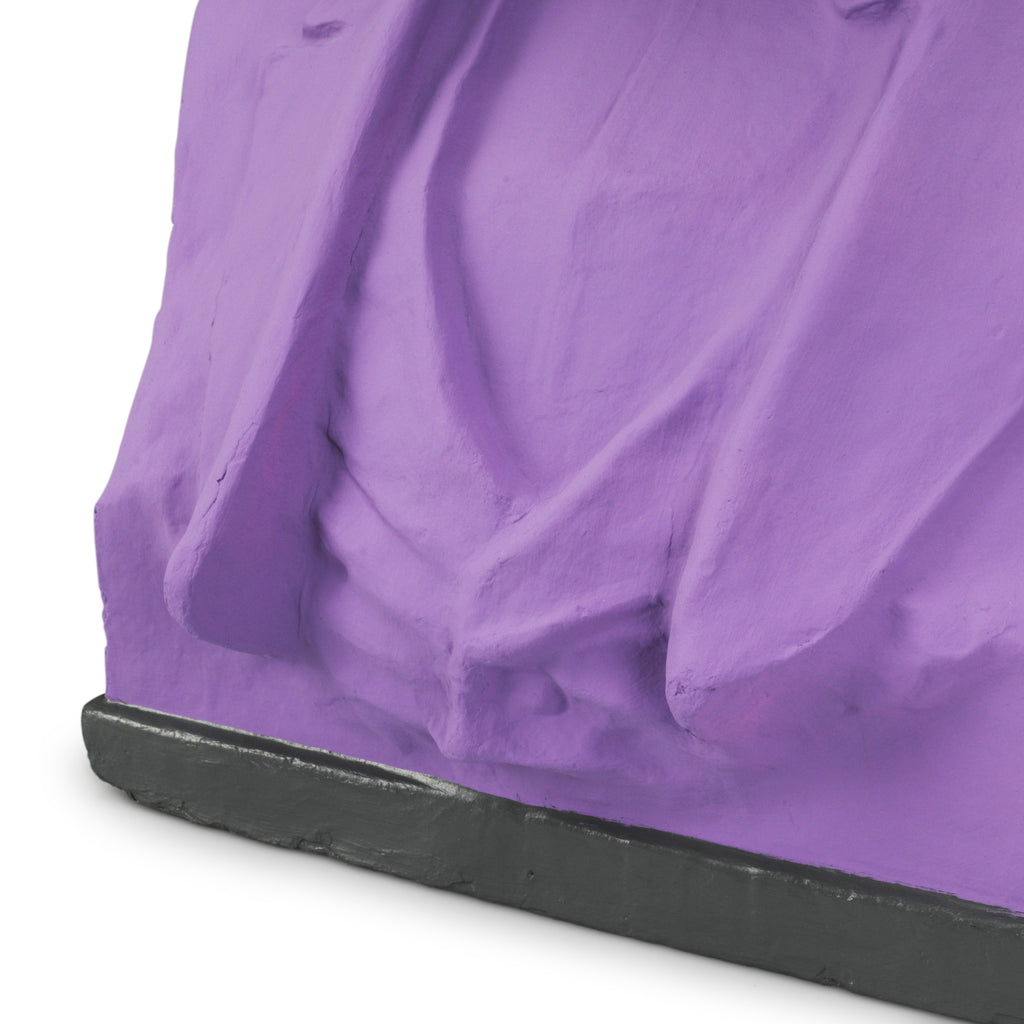 Purple Abraham Lincoln Bust