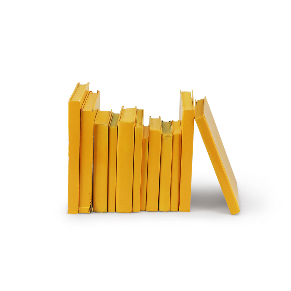 Yellow Painted Books