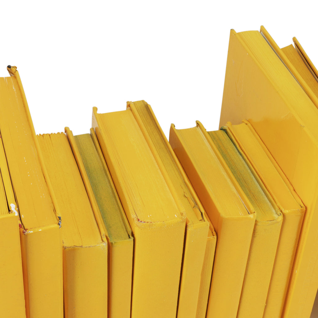 Yellow Painted Books