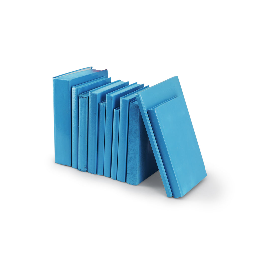 Blue Painted Books