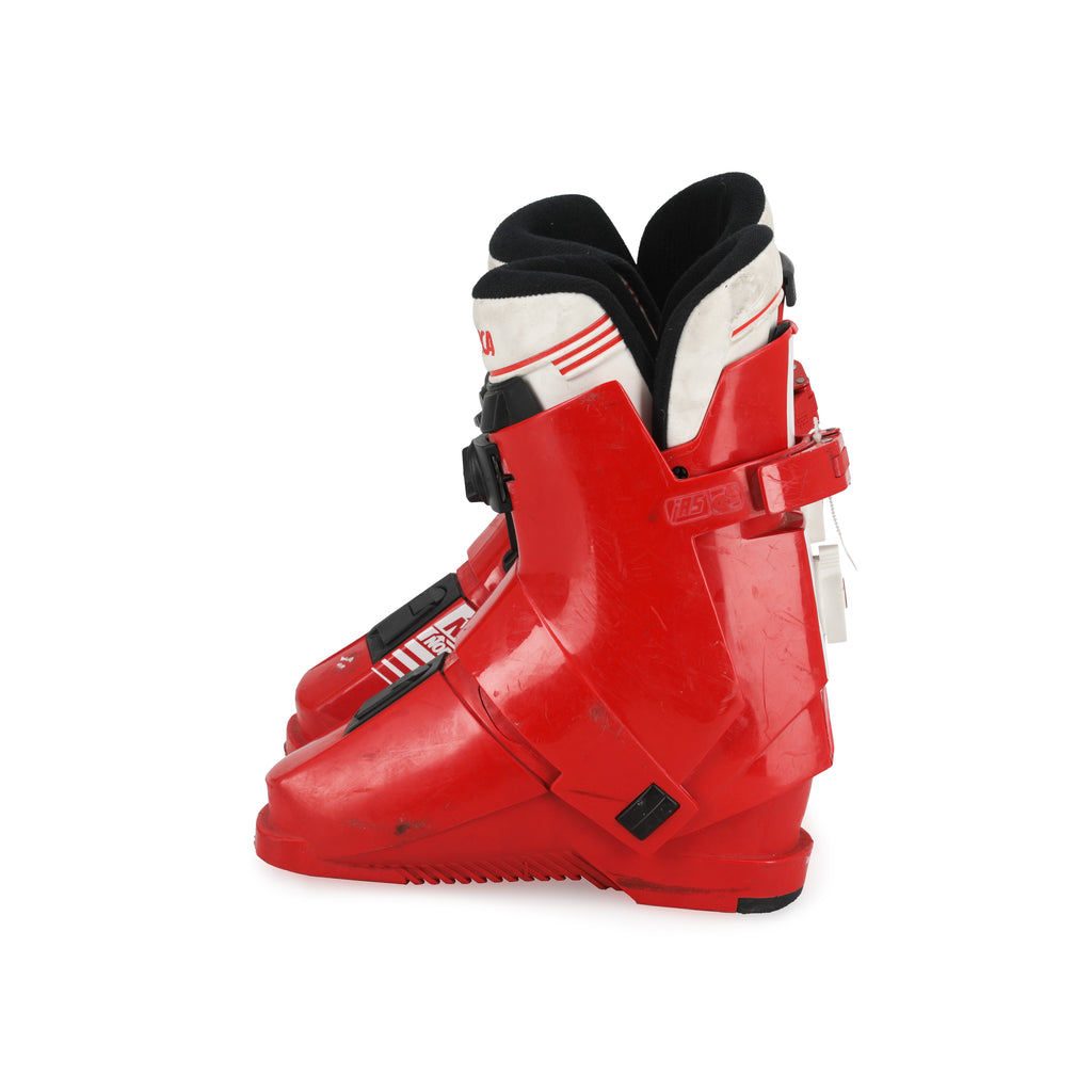 Red Nordica Ski Boots