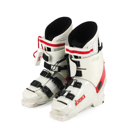 White Nordica Ski Boots