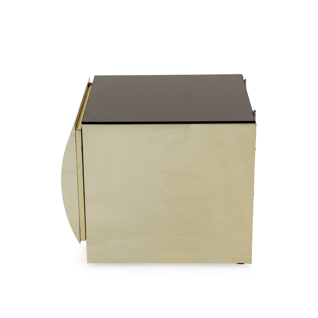 Gold Mirrored Night Stands