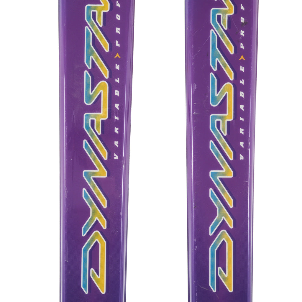 Purple / Neon Yellow Skis