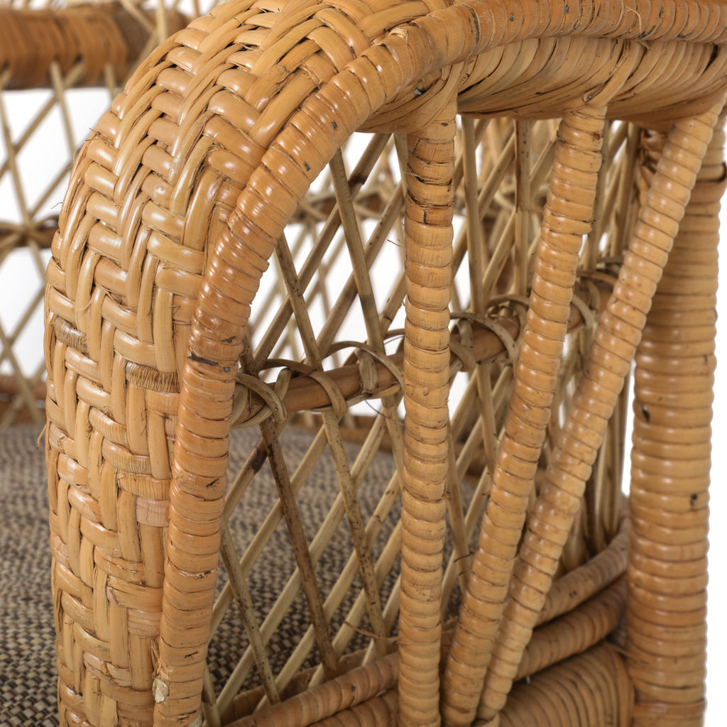 Wicker Peacock 2-Seater Chair