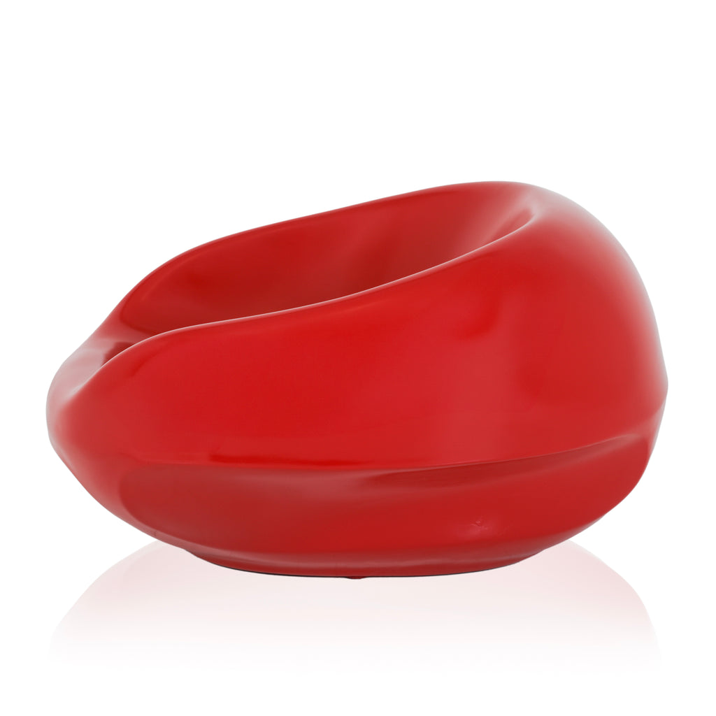 Red Eero Aarnio Pastil Round Chair