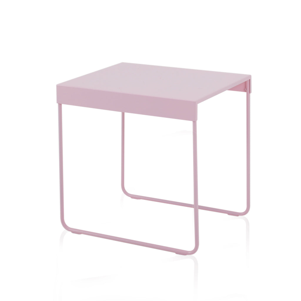 Pink Metal Table