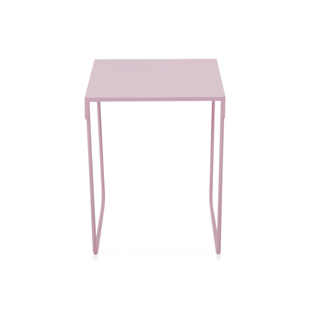 Pink Metal Table