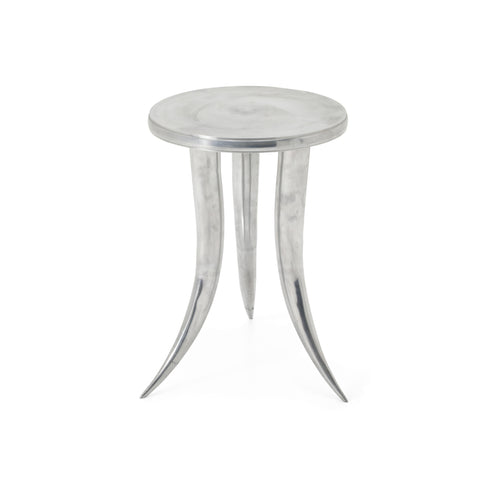 Chrome 3-Horn Side Table