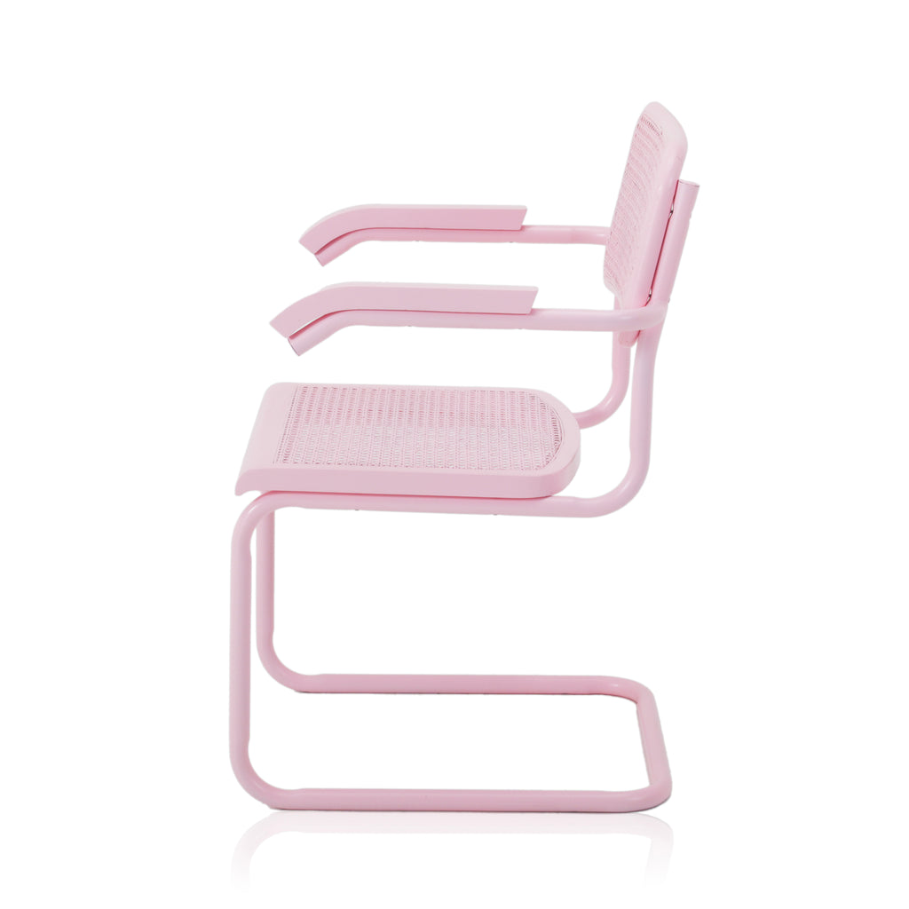 Light Pink Breuer Dining Arm Chair