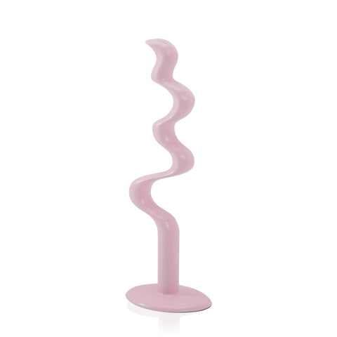 Wavey Pink Sculpture