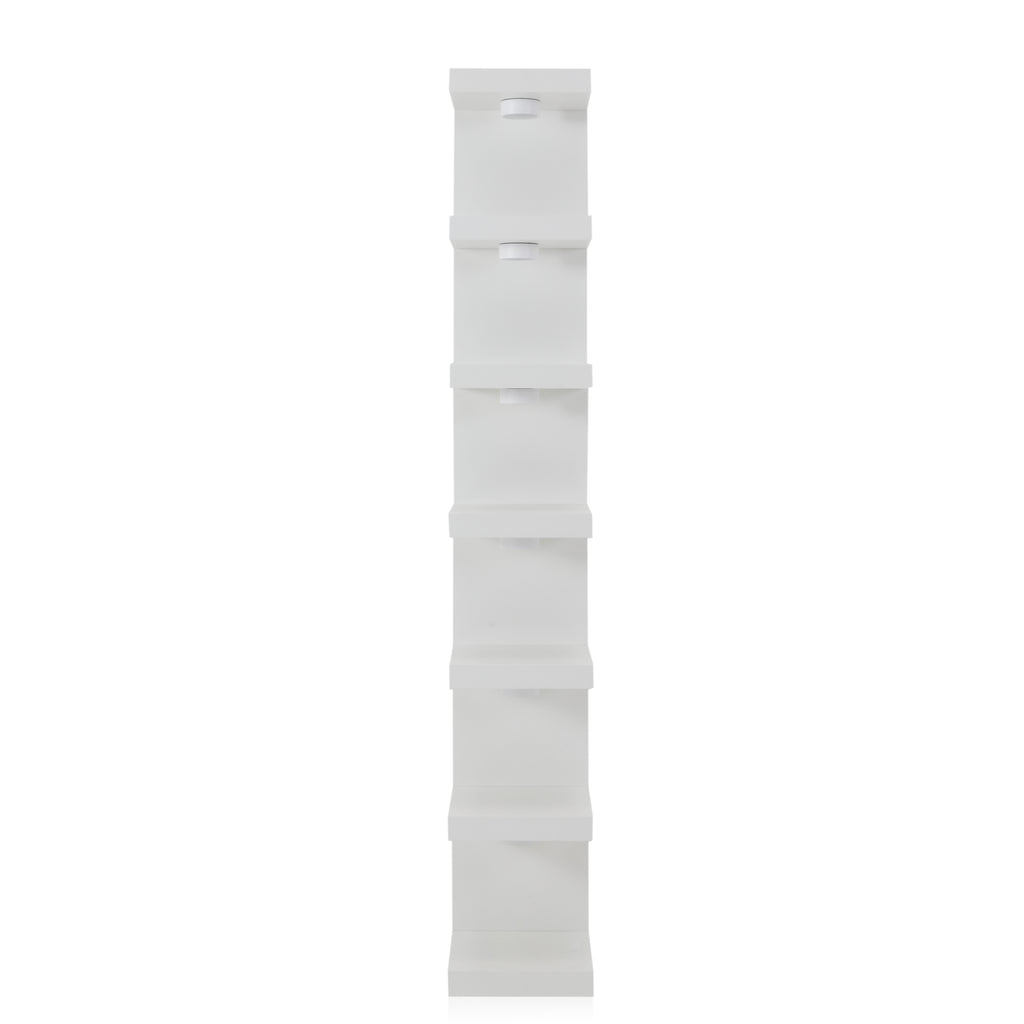 Tall White Display Shelf