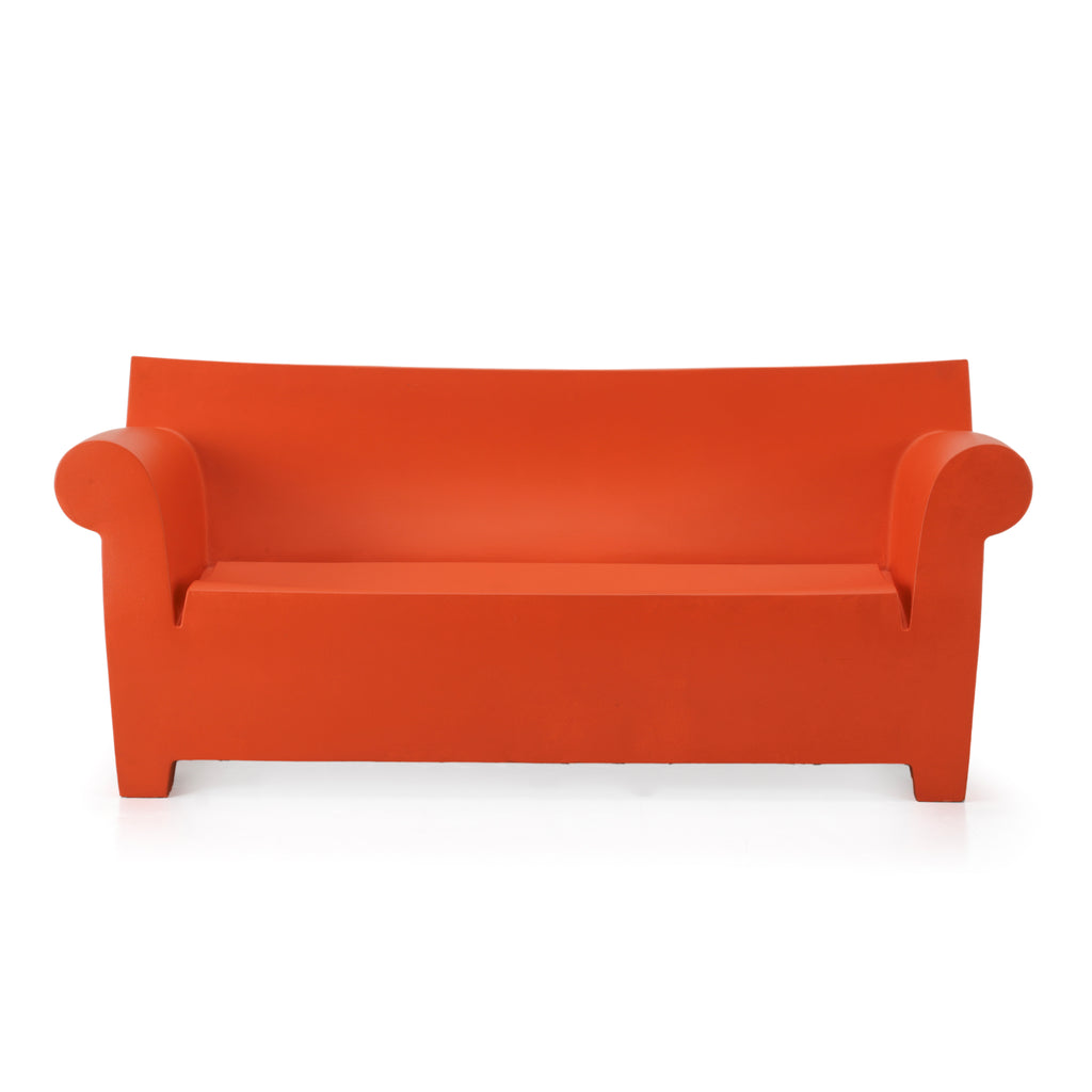 Orange Acrylic Outdoor Sofa