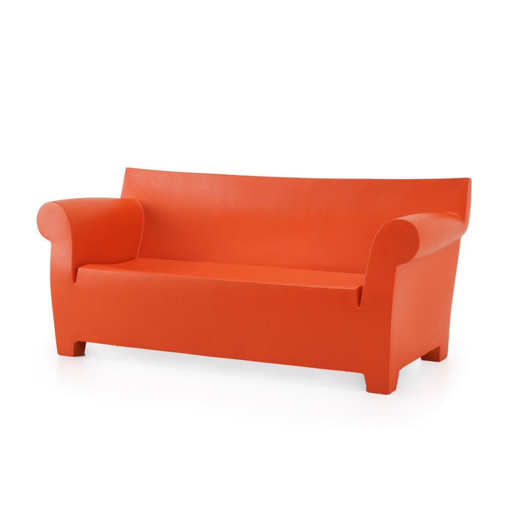 Orange Acrylic Outdoor Sofa