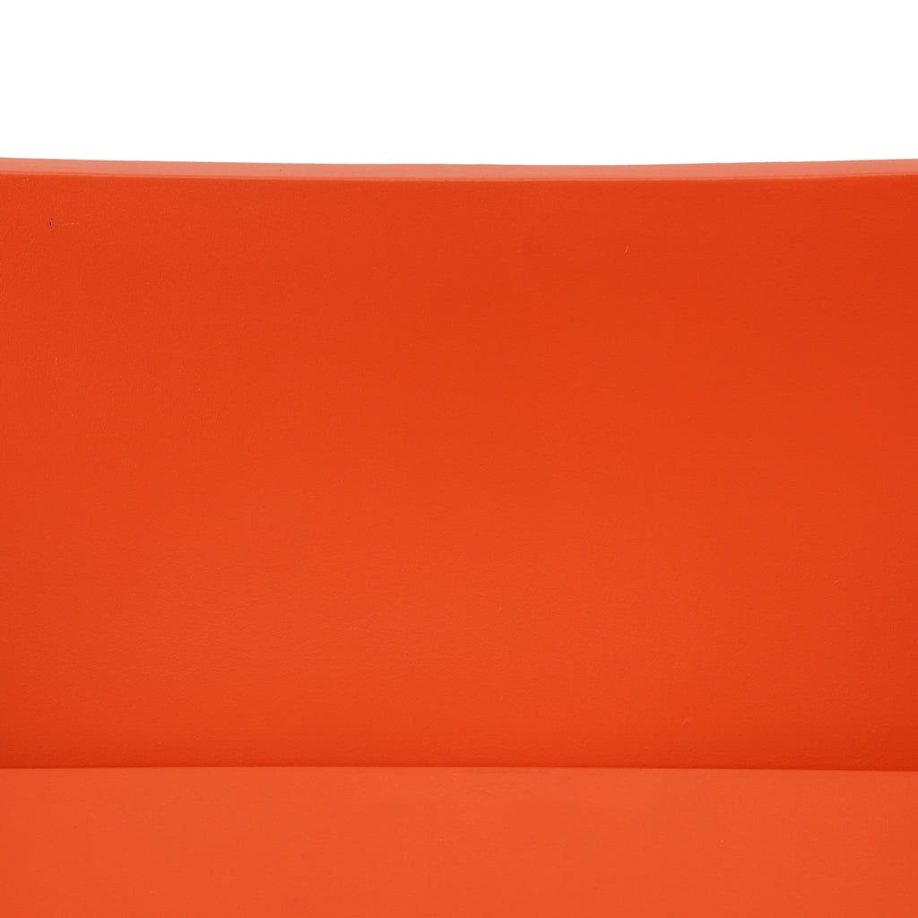 Orange Acrylic Outdoor Sofa