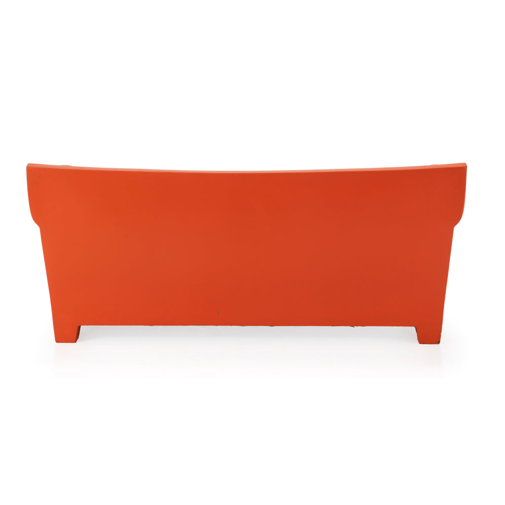 Orange Acrylic Outdoor Sofa