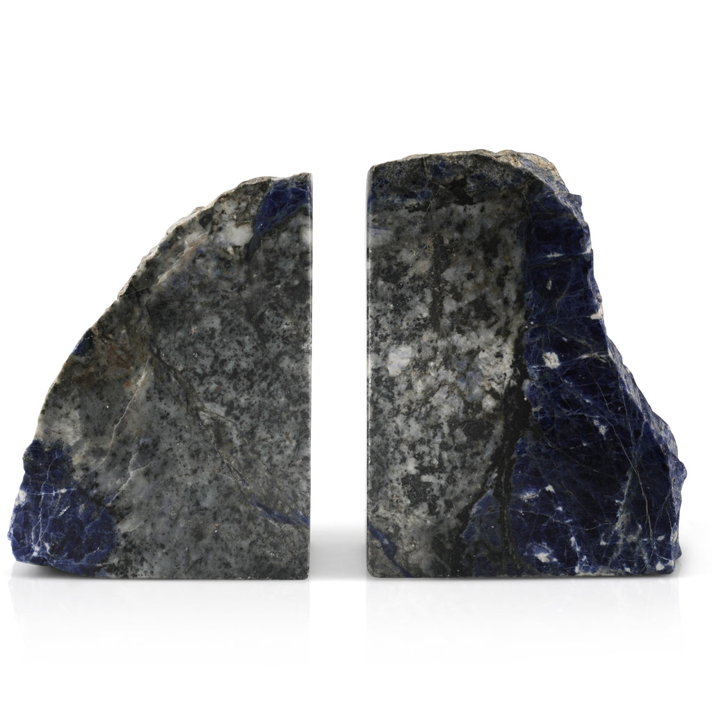 Blue Stone Bookends (A+D)