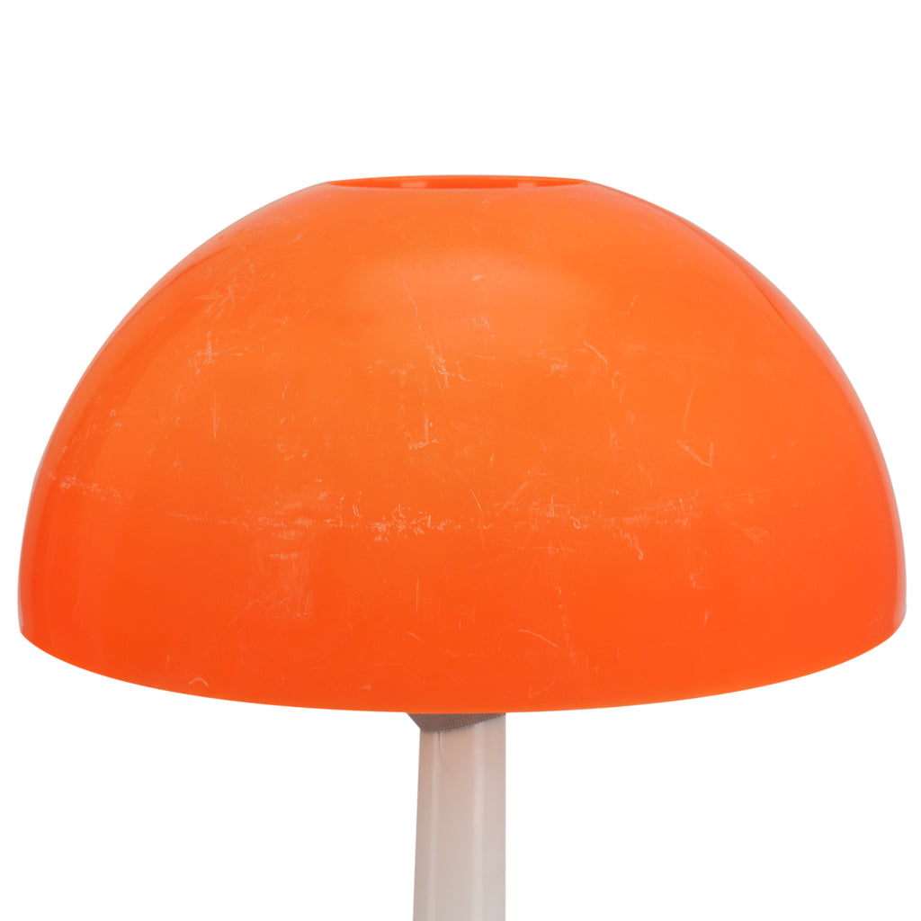 Orange Acrylic Mushroom Table Lamp