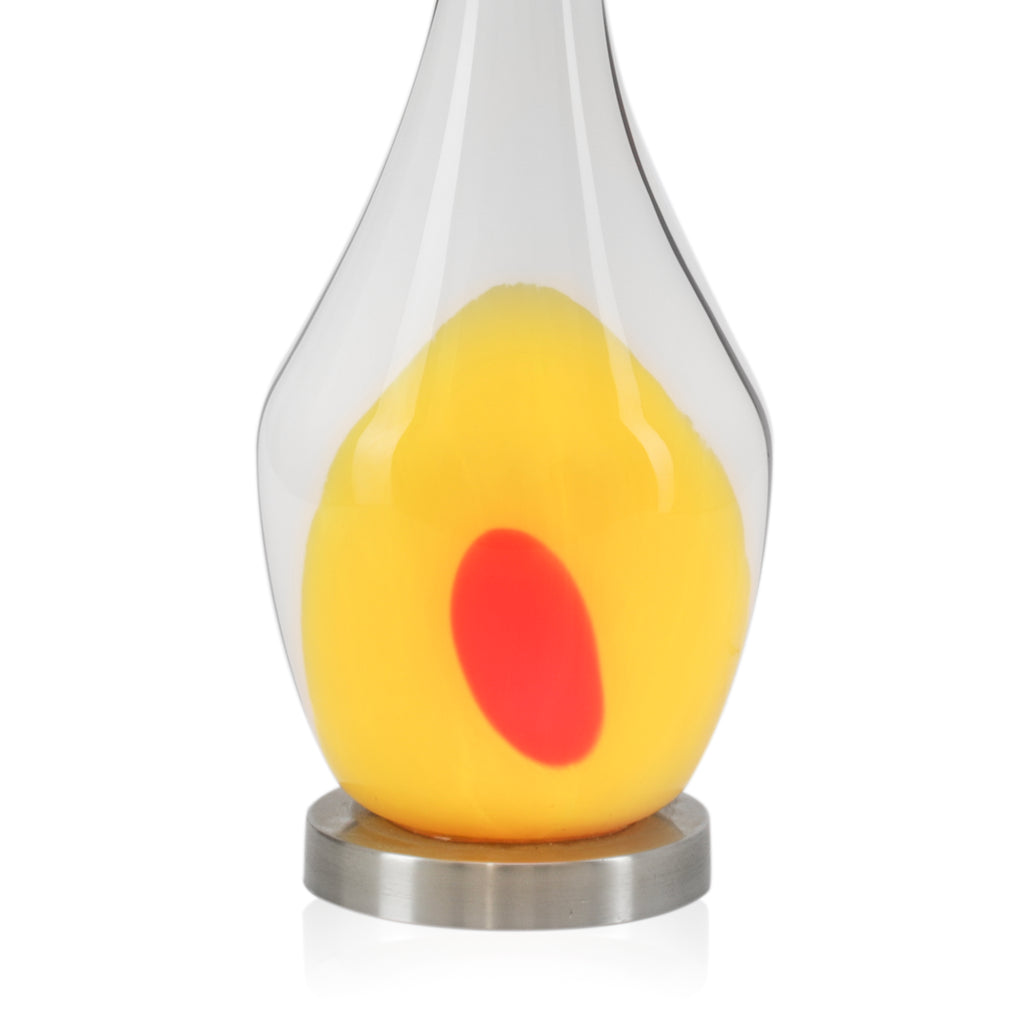 Yellow / Orange Funky Table Lamp