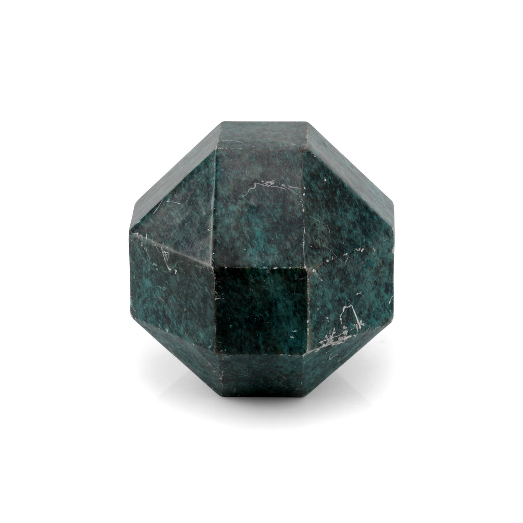 Green / Black Stone Polyhedron (A+D)