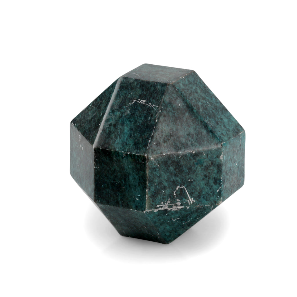 Green / Black Stone Polyhedron (A+D)