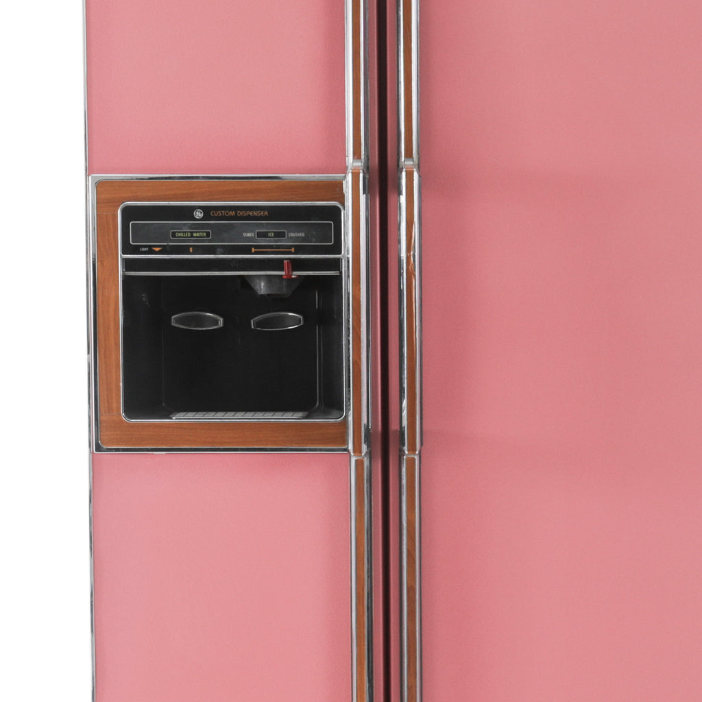 Vintage Pink Refrigerator