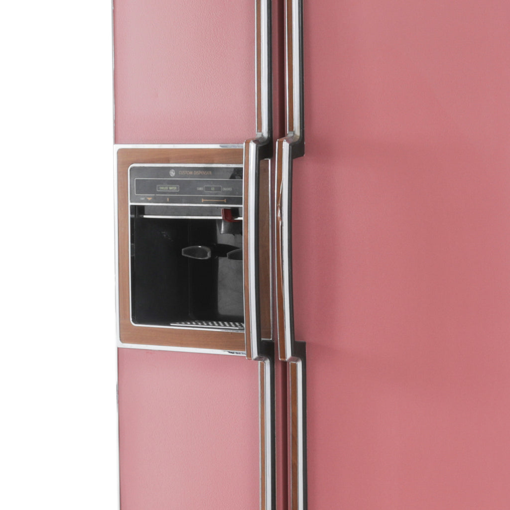 Vintage Pink Refrigerator