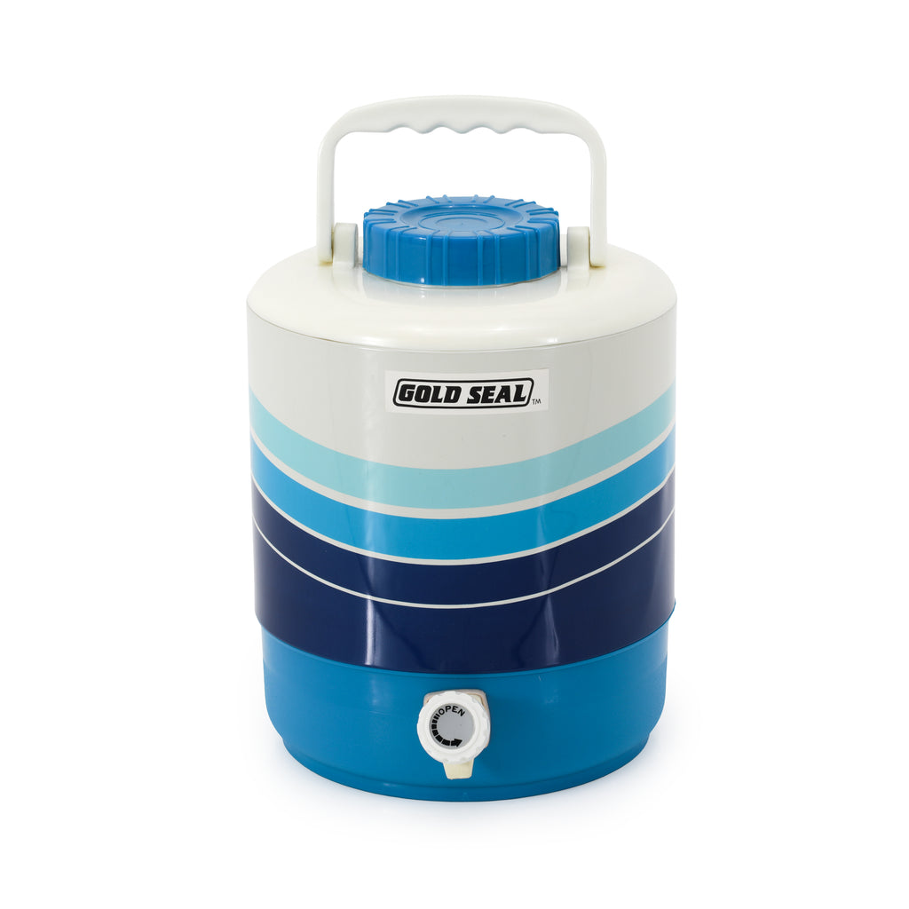 White / Blue Drink Cooler