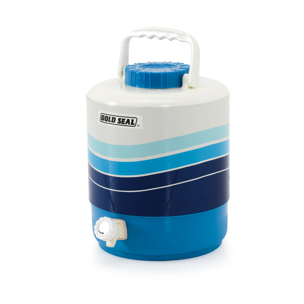 White / Blue Drink Cooler