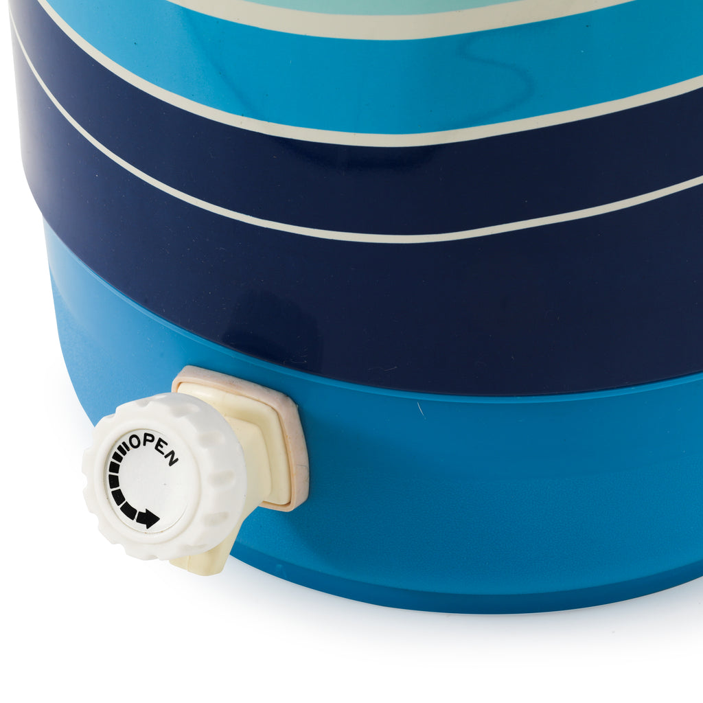 White / Blue Drink Cooler