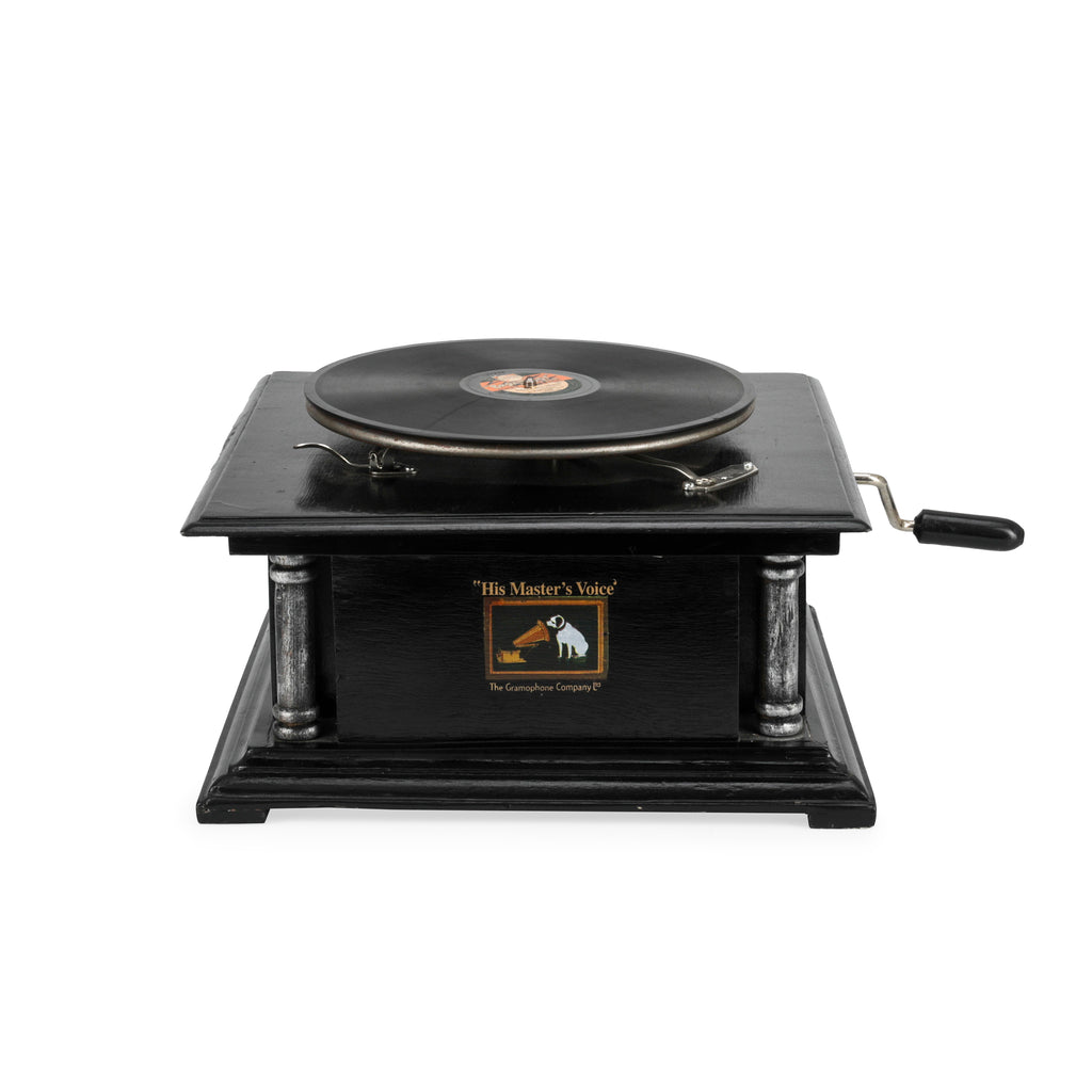 Black Turntable / Gramophone Base