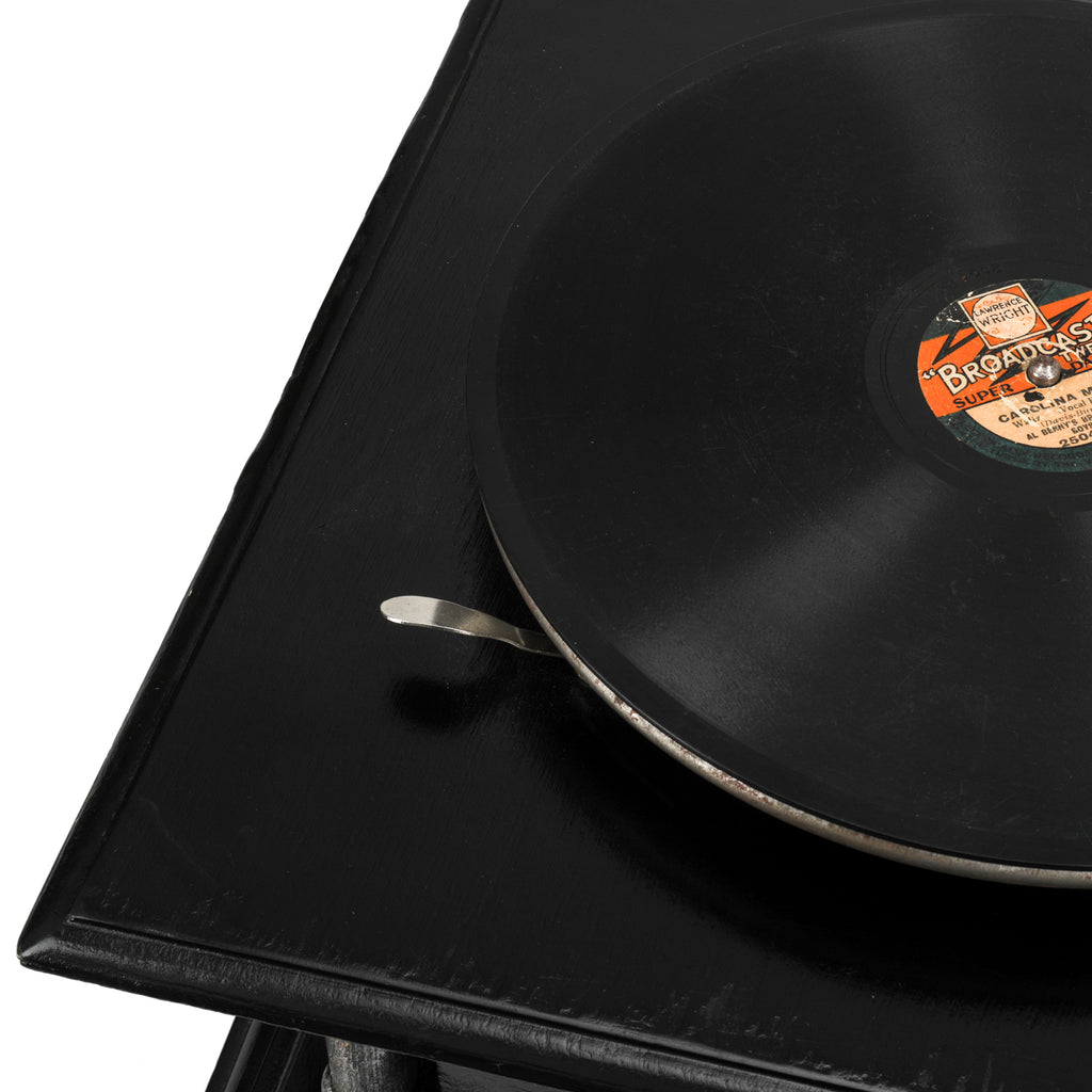 Black Turntable / Gramophone Base