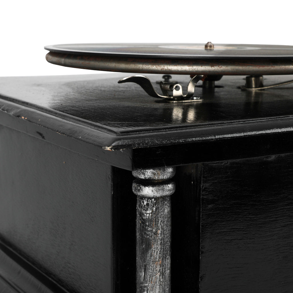 Black Turntable / Gramophone Base