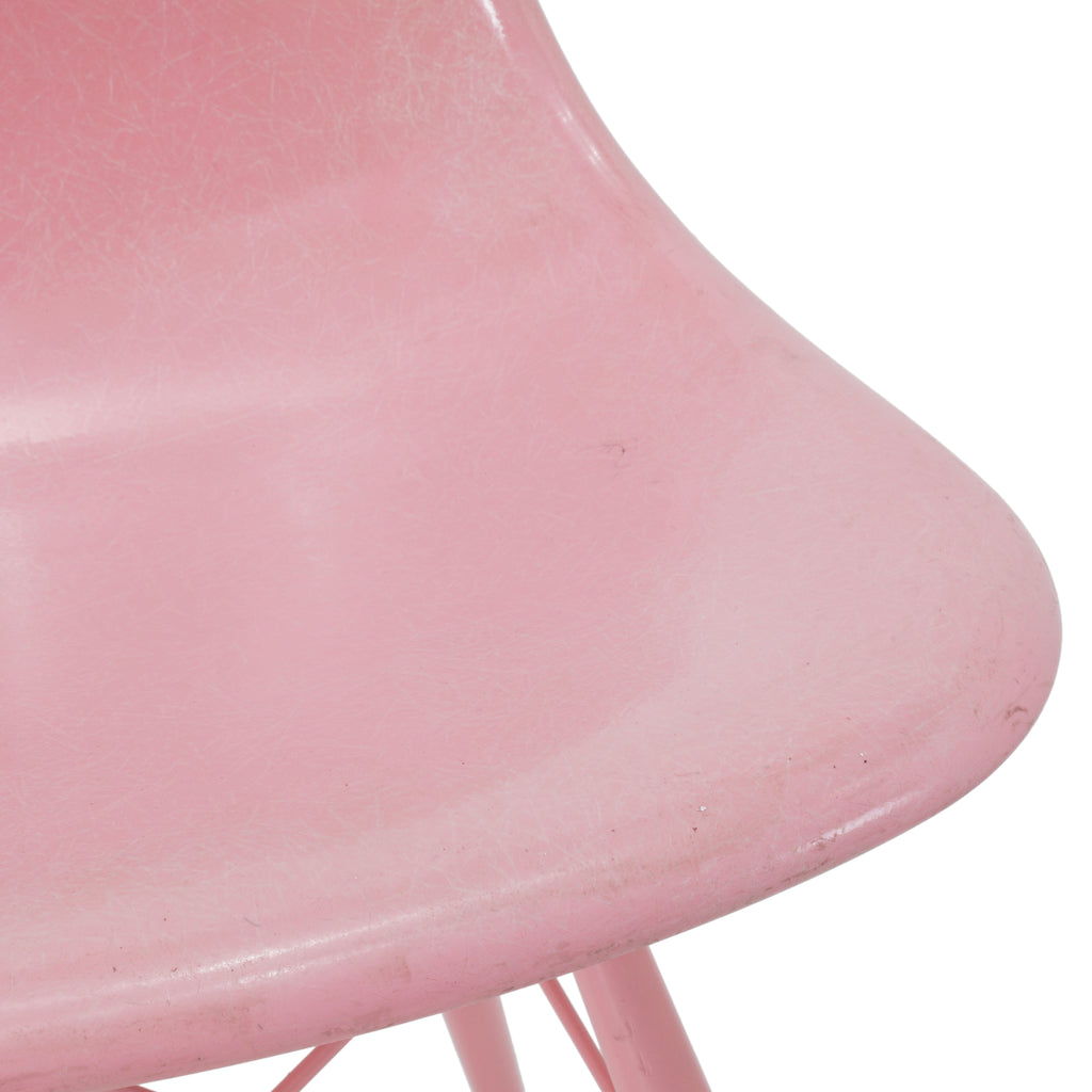 Pink Shell Chairs w/ Pink Eiffel Base