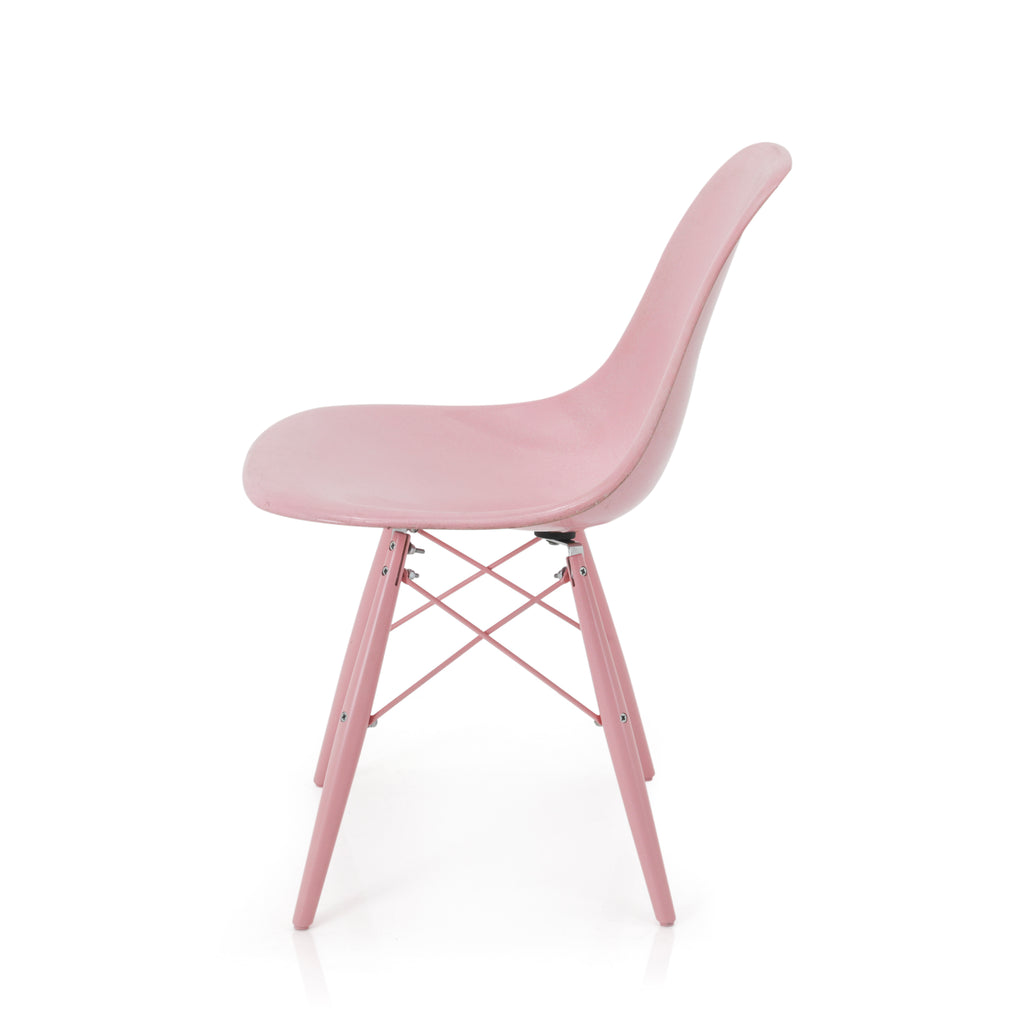 Pink Shell Chairs w/ Pink Eiffel Base