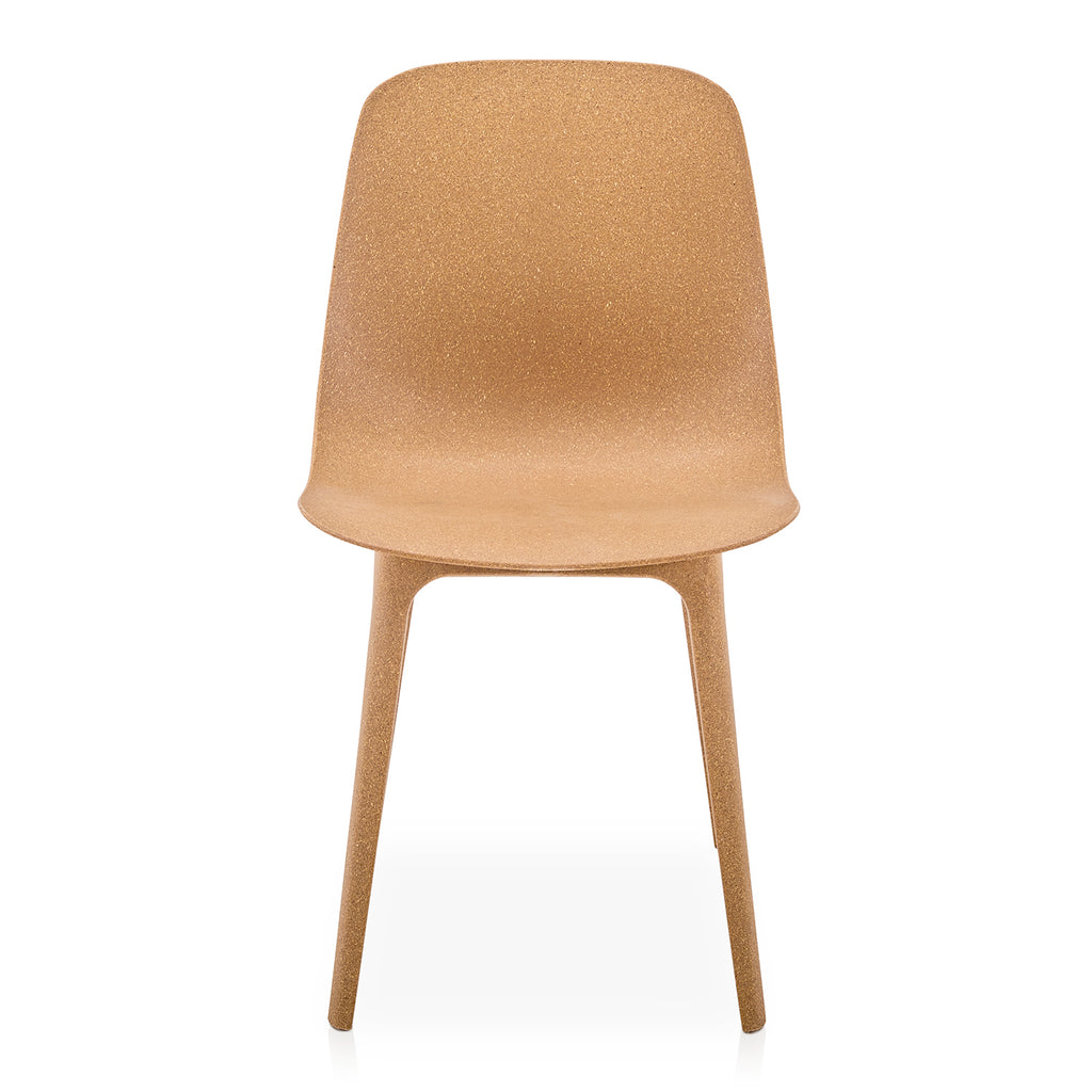 Matte Brown Shell Chair