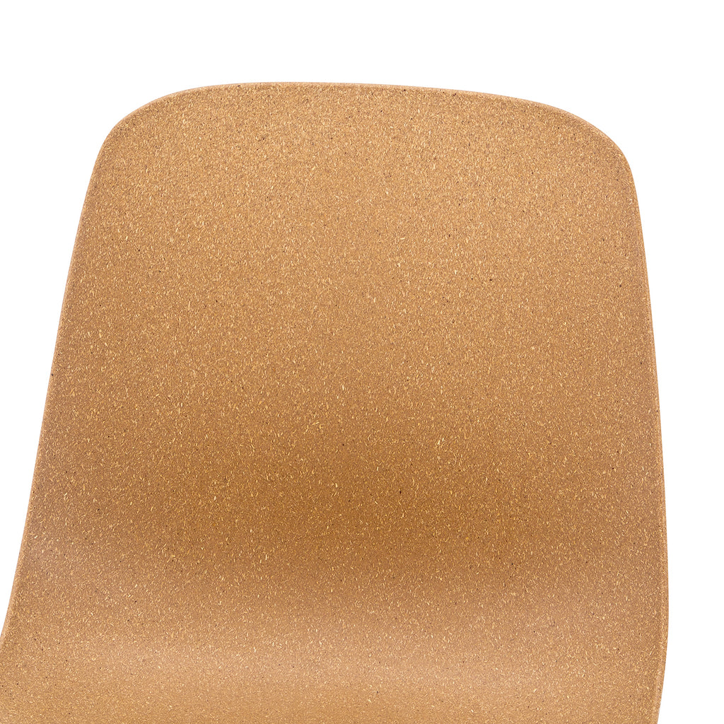 Matte Brown Shell Chair