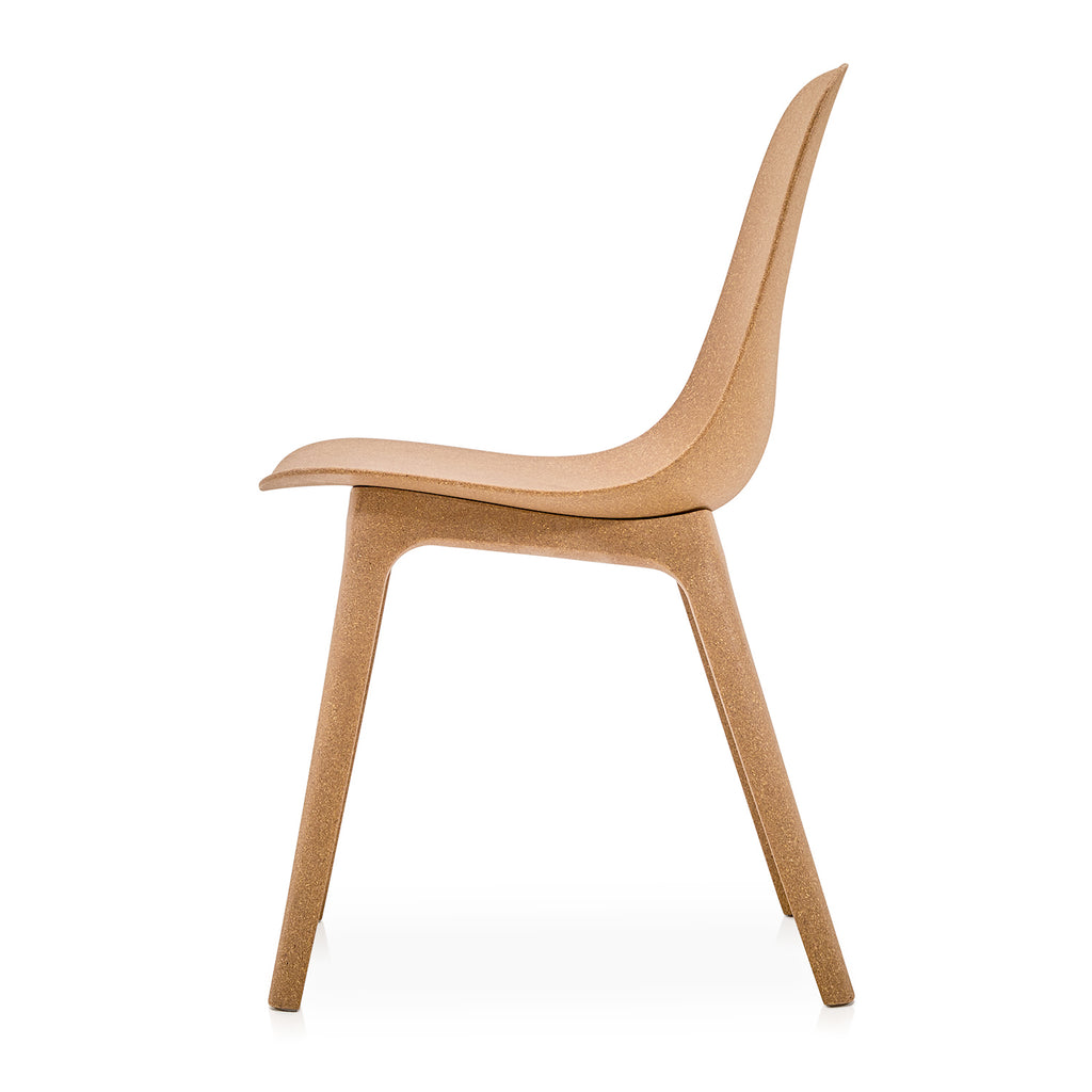 Matte Brown Shell Chair