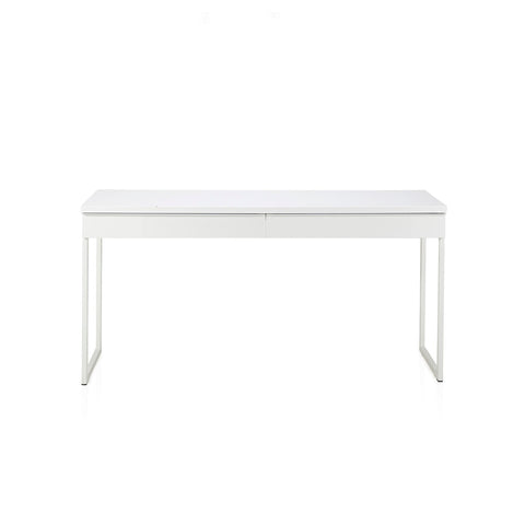 White Minimalist Console Table