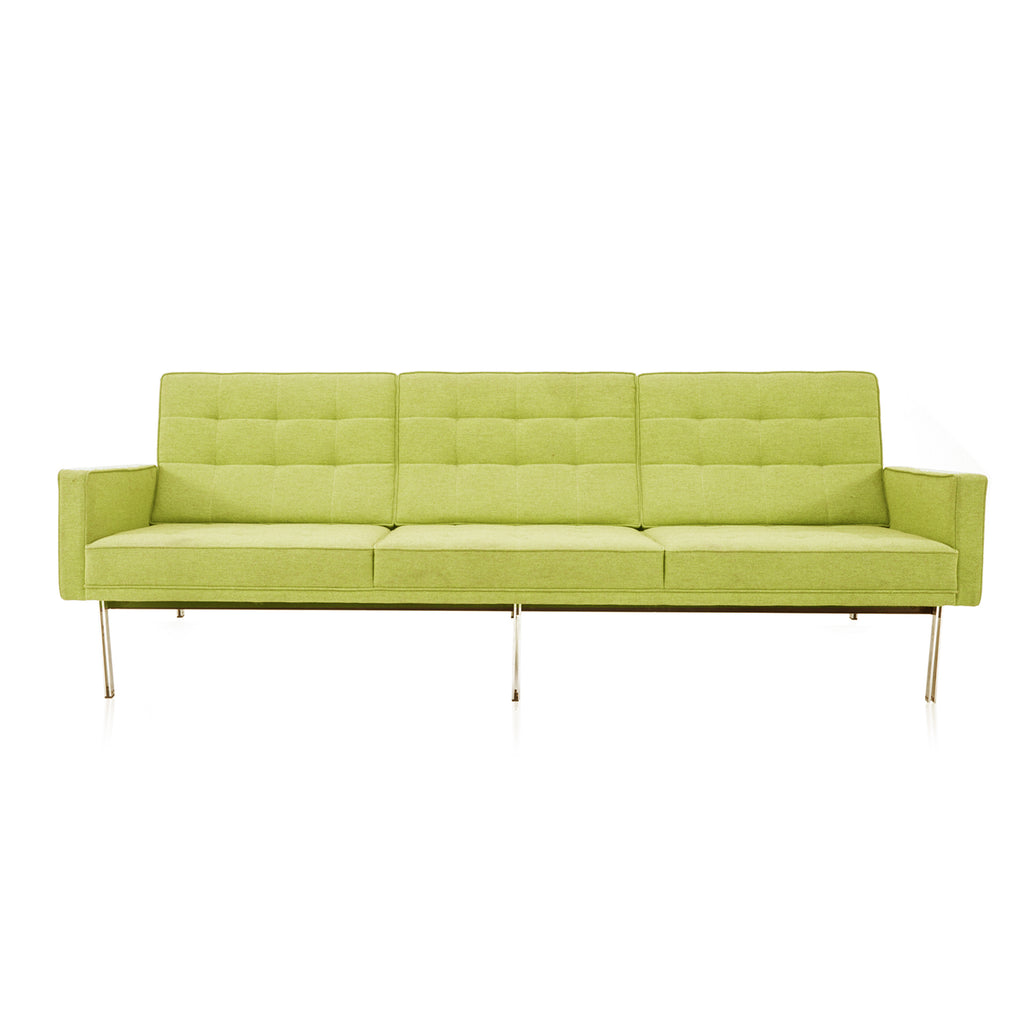 Pea Green Split Rail Sofa