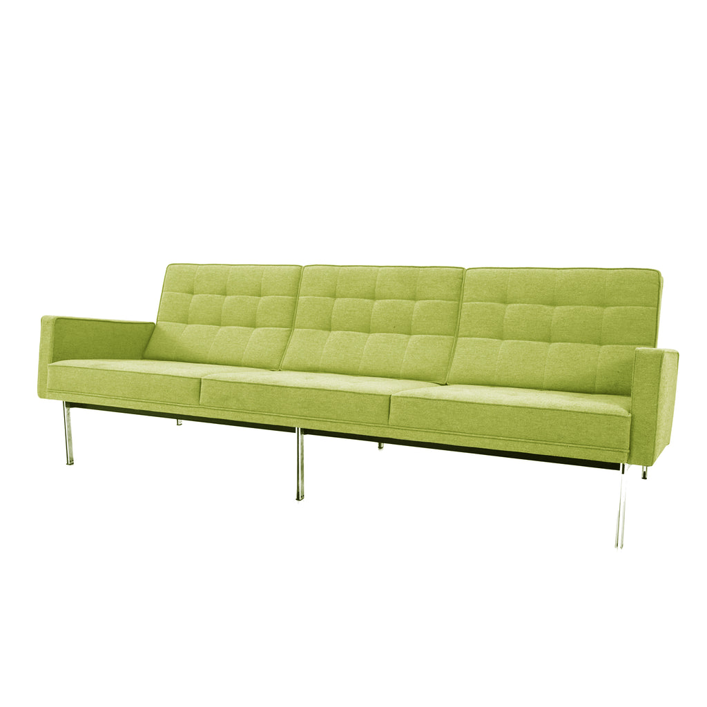 Pea Green Split Rail Sofa