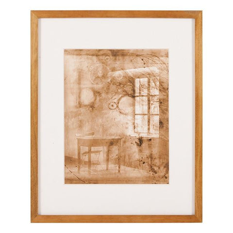 0530 (A+D) Sepia Window (17" x 21")