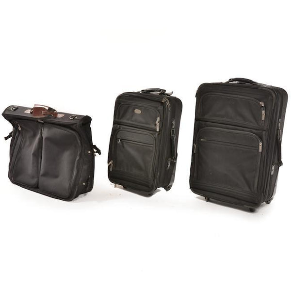 RBH - Black Rolling Luggage - Gil & Roy Props