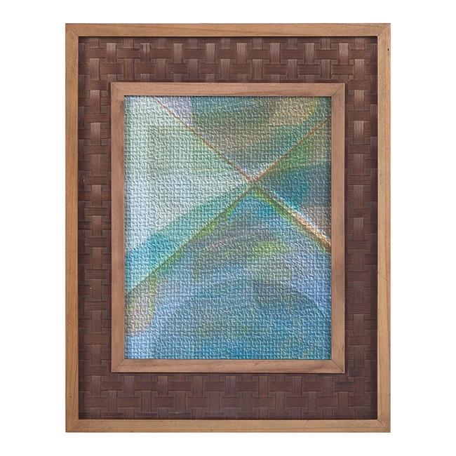 0511 (A+D) Rattan Blue Green C (11" x 14")