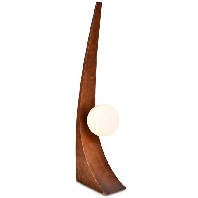 Modeline - Wood Crescent Lamp