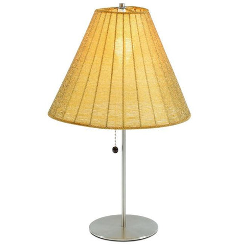 Metal Table Lamp with Gold Headed Shade