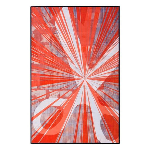 0600 (A+D) Orange Starburst Scissor (11" x 17")