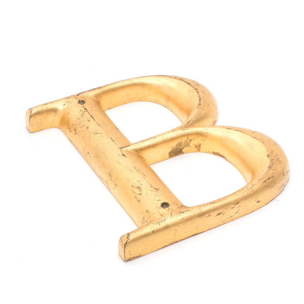 Gold Letter "B" (A+D)